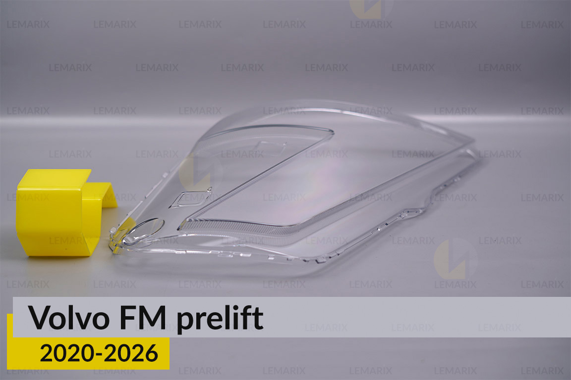 Скло фари Volvo FM (2020-2026) дорест ліве