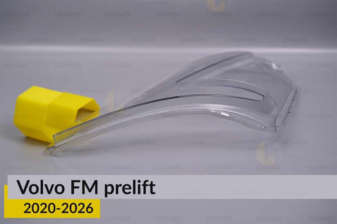 Скло фари Volvo FM (2020-2026) дорест ліве