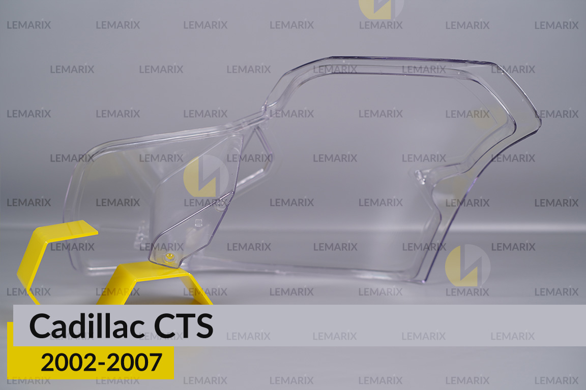 Скло фари Cadillac CTS (2002-2007) праве