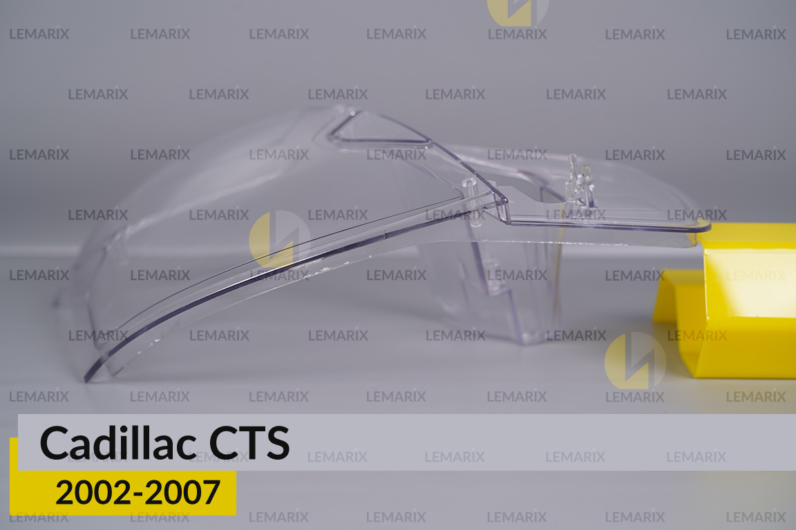 Скло фари Cadillac CTS (2002-2007) праве