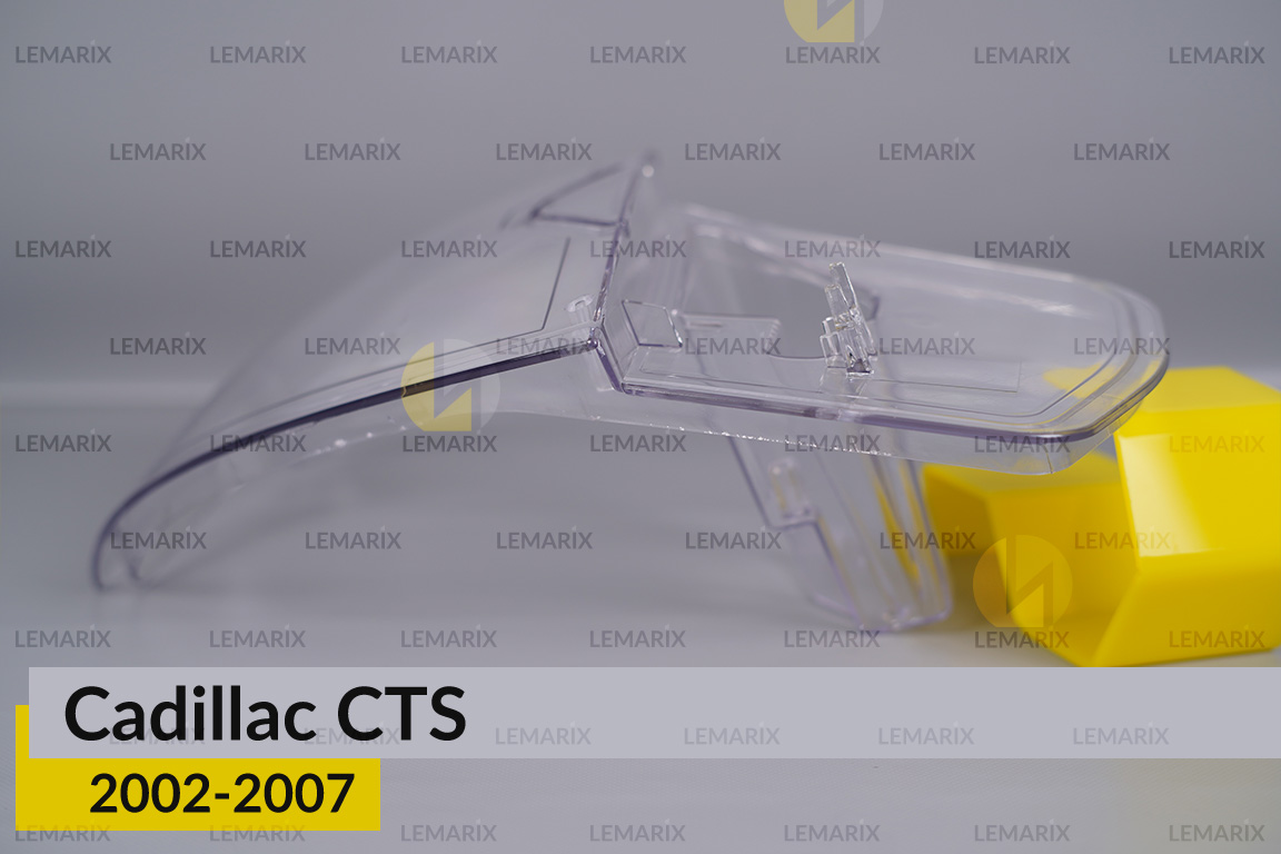 Скло фари Cadillac CTS (2002-2007) праве