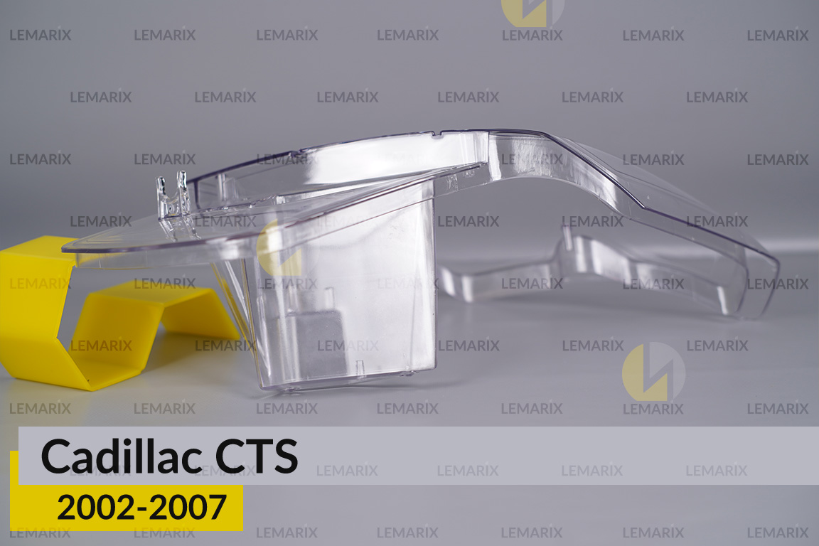 Скло фари Cadillac CTS (2002-2007) праве