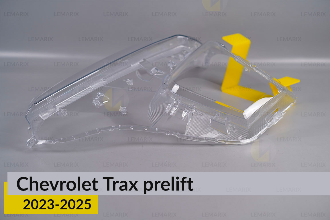 Скло фари Chevrolet Trax (2023-2025) дорест ліве
