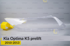 Скло фари Kia Optima K5 (2010-2013) дорест праве