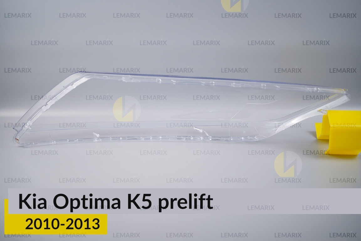 Скло фари Kia Optima K5 (2010-2013) дорест праве