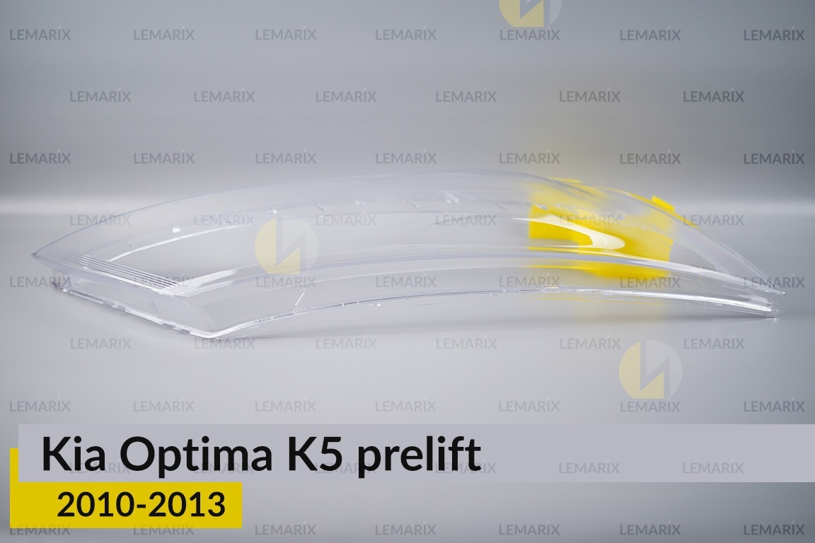 Скло фари Kia Optima K5 (2010-2013) дорест праве