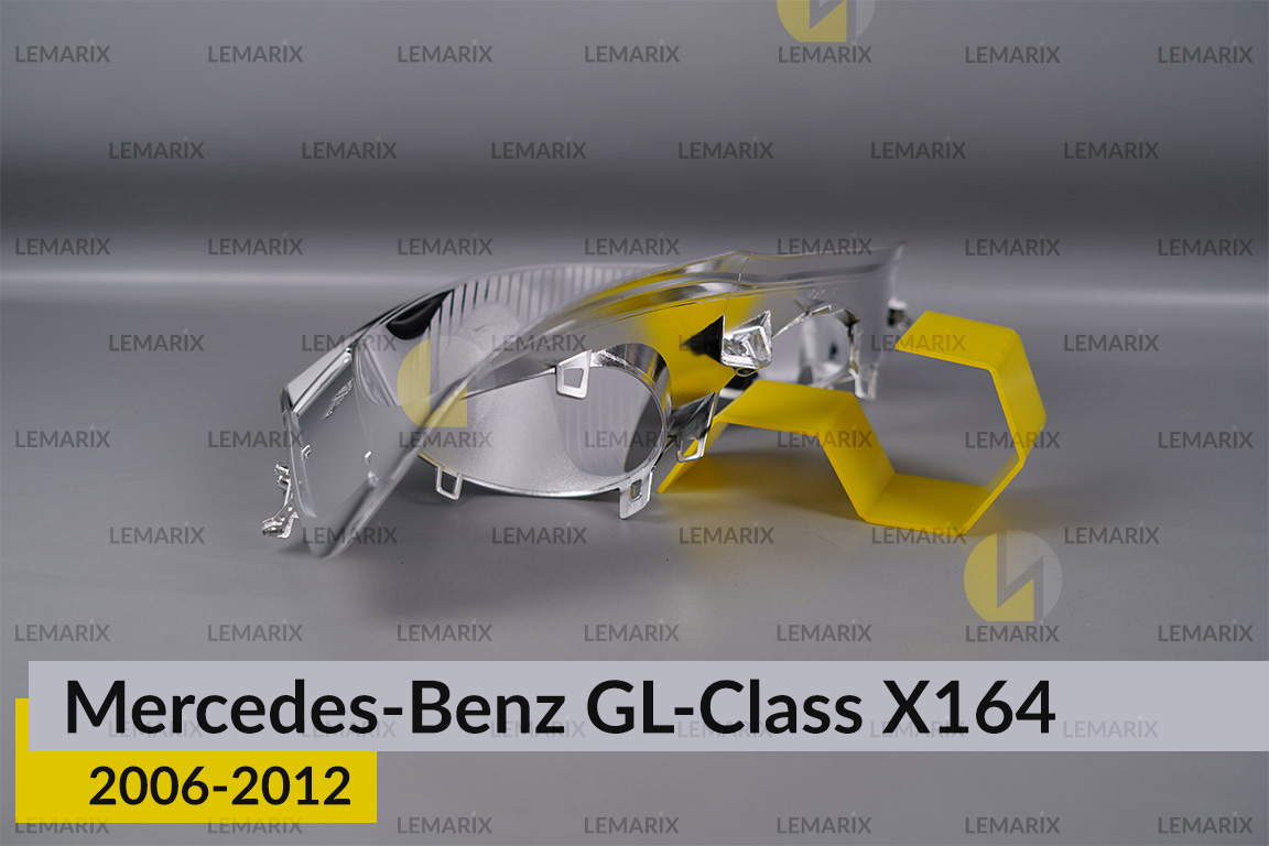 Хромована декоративна маска Mercedes-Benz GL-Class X164 (2006-2012) ліва