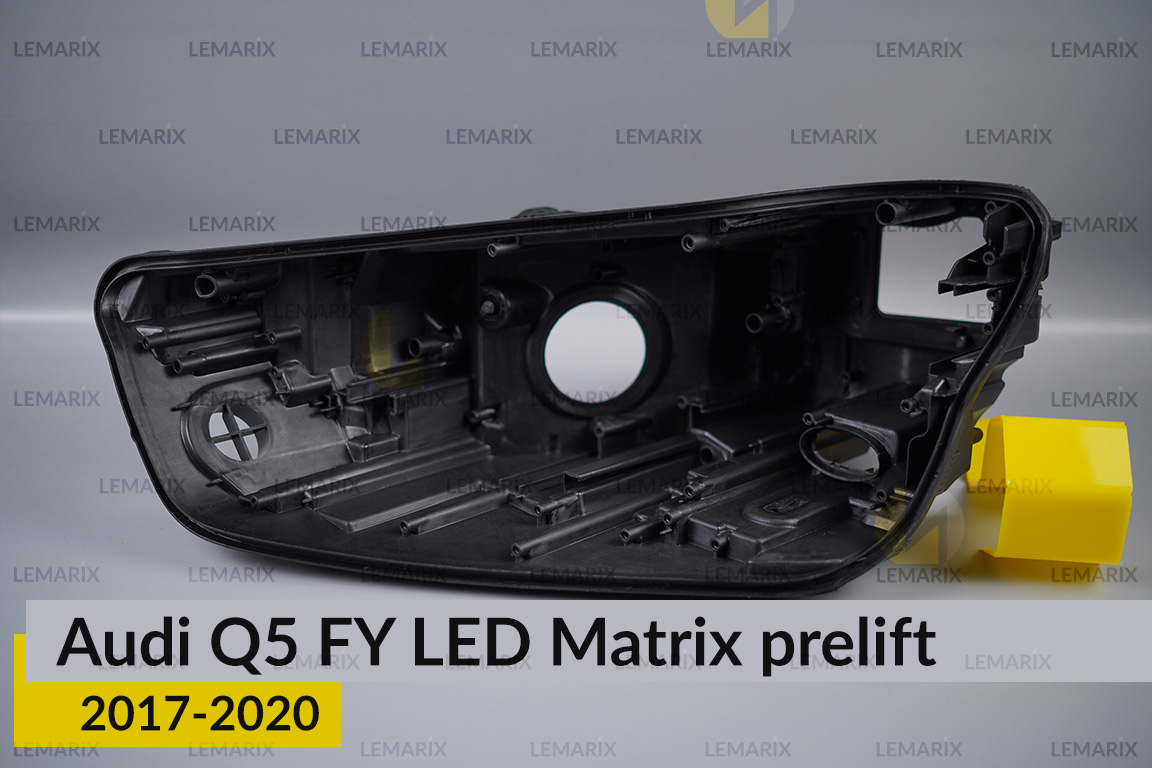 Корпус фари Audi Q5 FY LED Matrix (2017-2020) дорест лівий