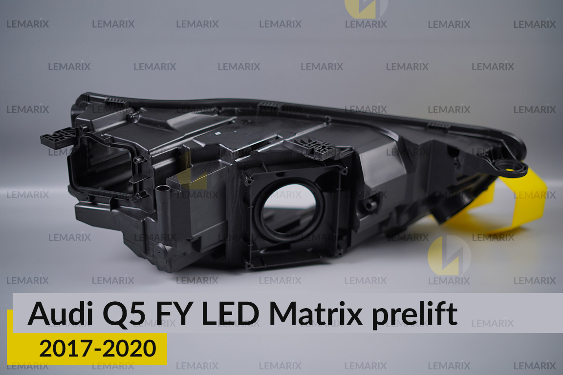 Корпус фари Audi Q5 FY LED Matrix (2017-2020) дорест лівий