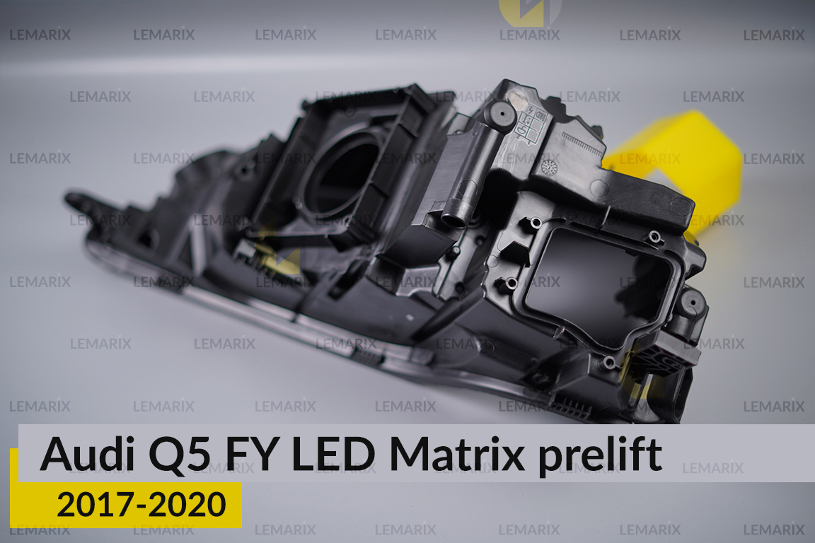 Корпус фари Audi Q5 FY LED Matrix (2017-2020) дорест лівий