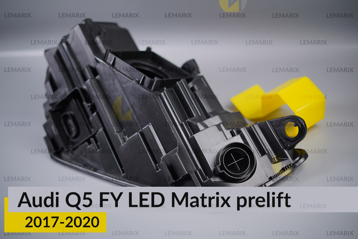 Корпус фари Audi Q5 FY LED Matrix (2017-2020) дорест лівий