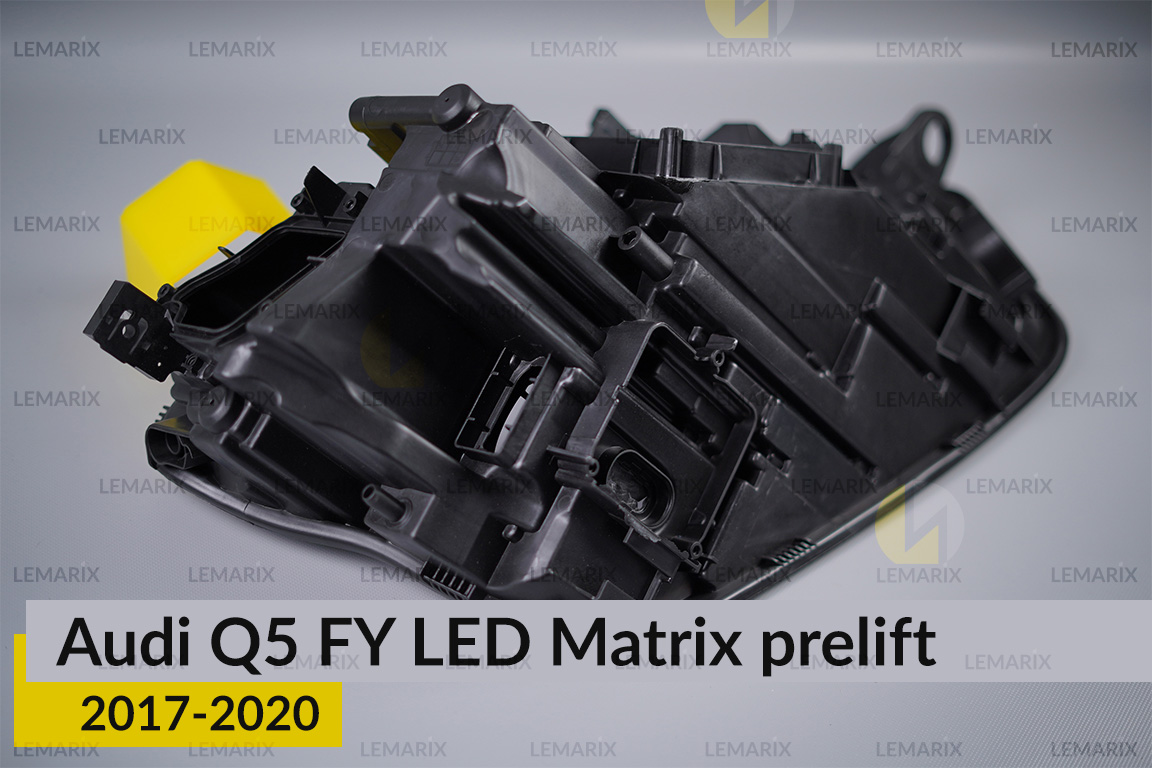 Корпус фари Audi Q5 FY LED Matrix (2017-2020) дорест лівий