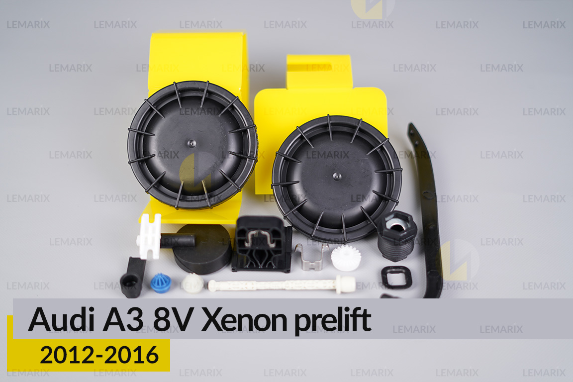 Сервісний комплект корпуса фар Audi A3 8V Xenon (2012-2016) дорест лівий