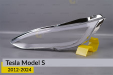 Хромована декоративна маска Tesla Model S (2012-2024) ліва