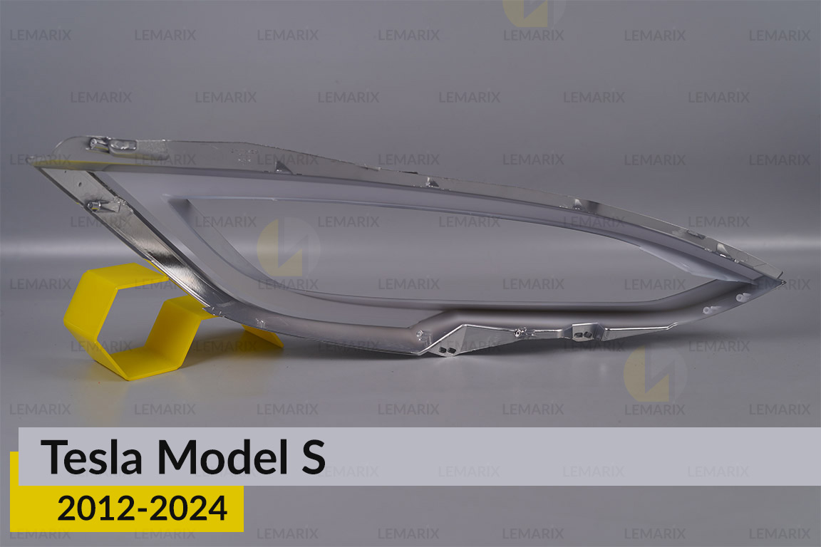 Хромована декоративна маска Tesla Model S (2012-2024) ліва