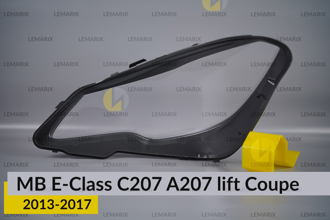 Скло фари Mercedes-Benz E-Class C207 A207 Coupe (2013-2017) рест праве