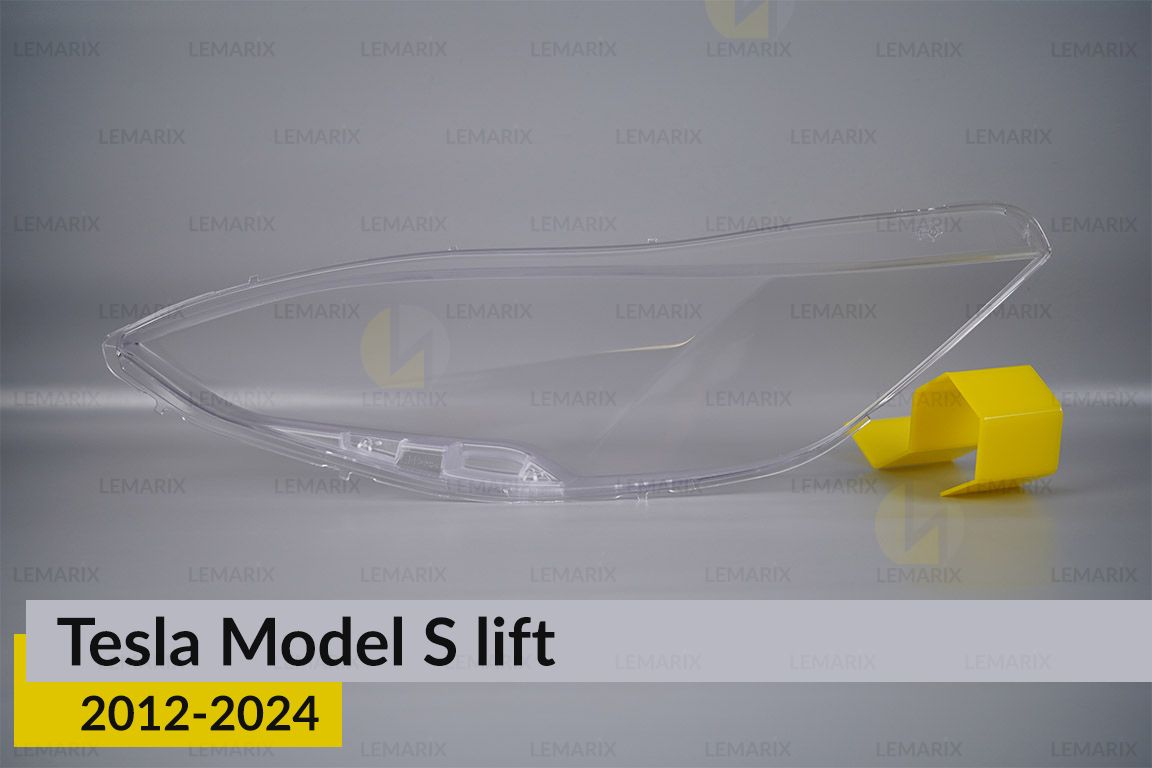 Скло фари Tesla Model S (2016-2024) рест праве