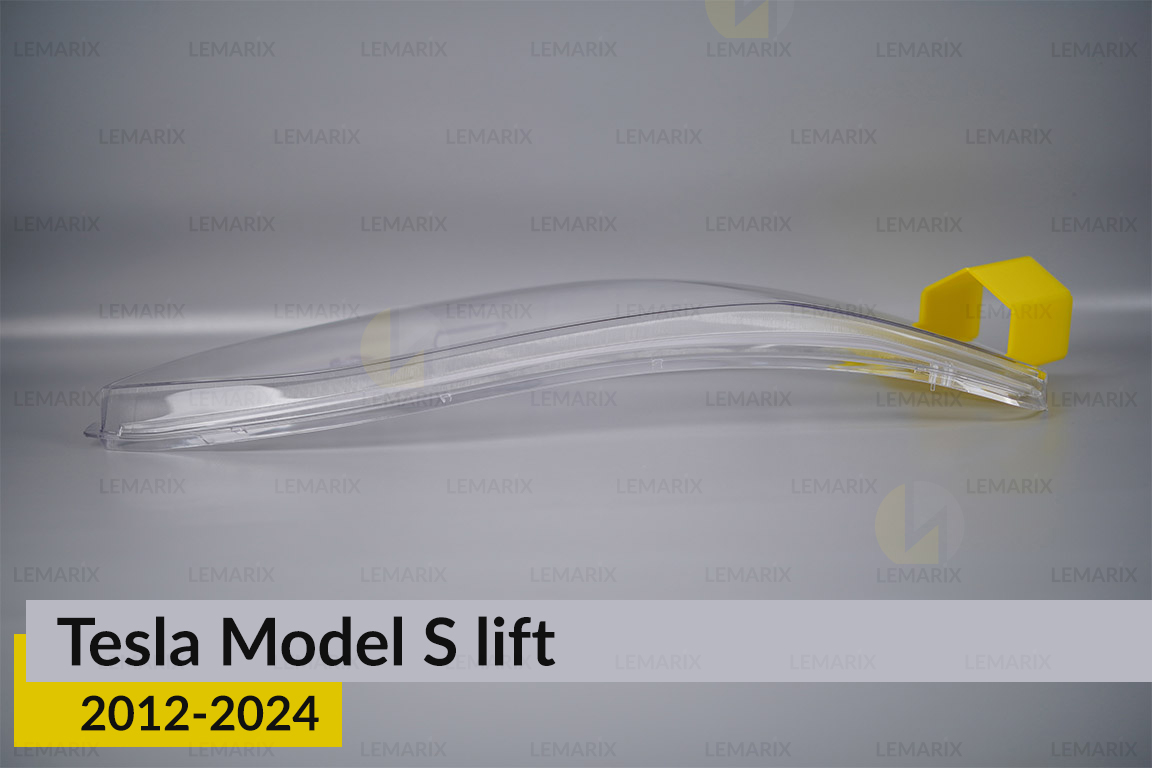 Скло фари Tesla Model S (2016-2024) рест праве