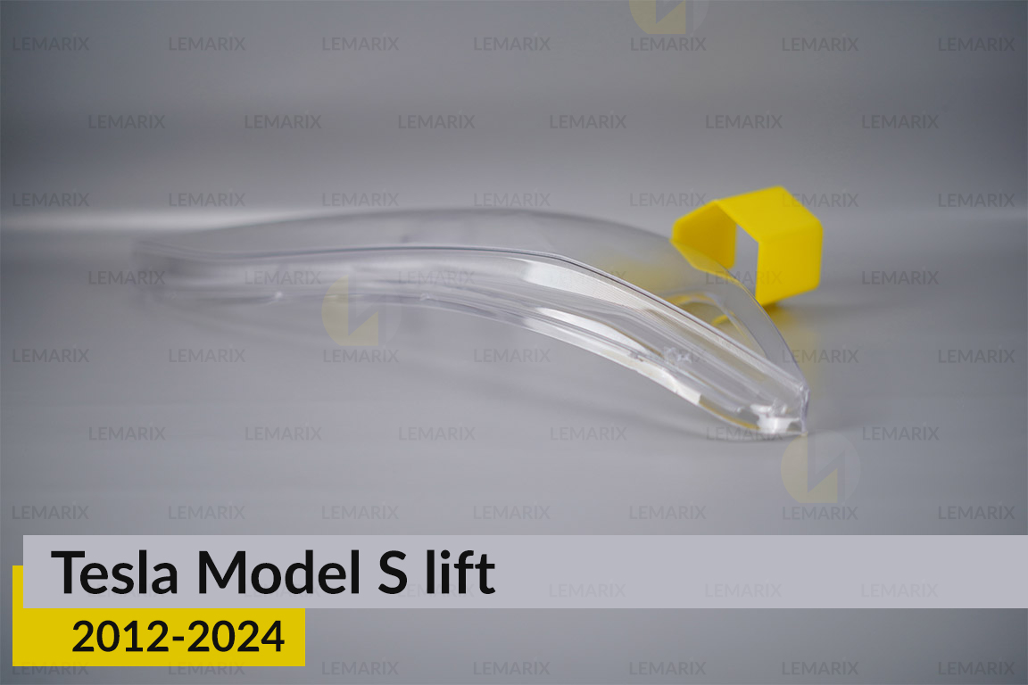 Скло фари Tesla Model S (2016-2024) рест праве