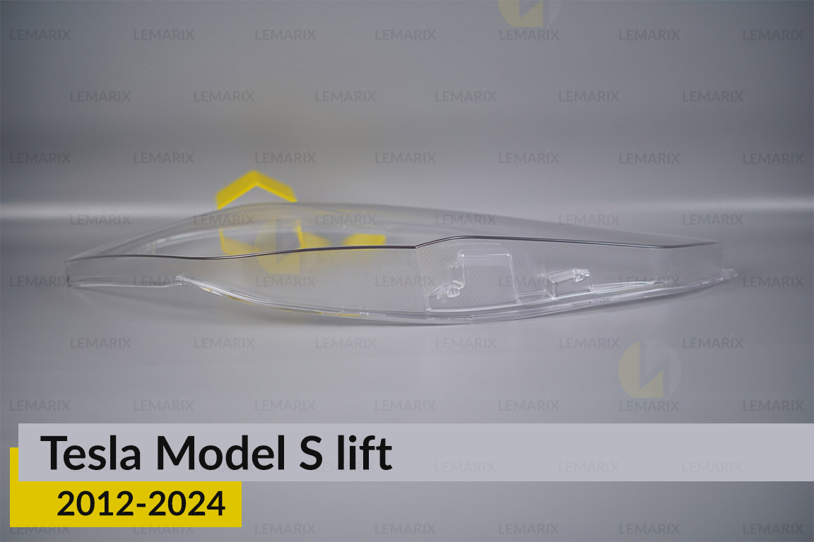 Скло фари Tesla Model S (2016-2024) рест праве