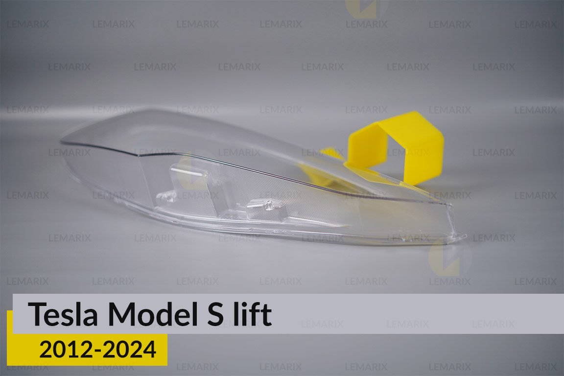 Скло фари Tesla Model S (2016-2024) рест праве