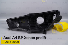 Корпус фари Audi A4 B9 Xenon (2015-2020) дорест лівий