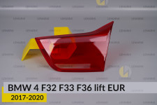 Скло заднього ліхтаря внутрішнє в кришці багажника BMW 4 F32 F33 F36 EUR (2017-2020) рест праве