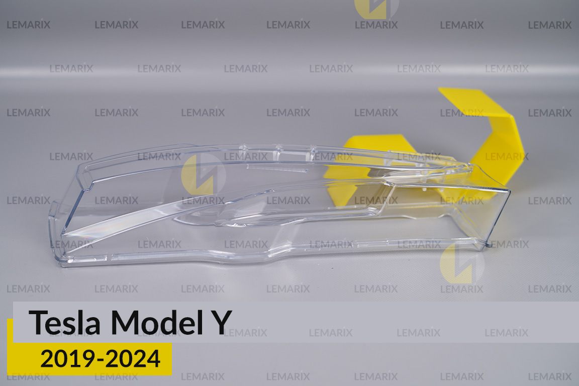 Скло протитуманної фари Tesla Model Y (2019-2025) праве