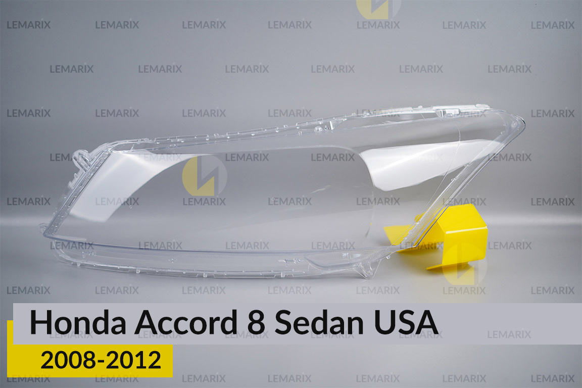 Скло фари Honda Accord 8 Sedan USA (2008-2012) ліве