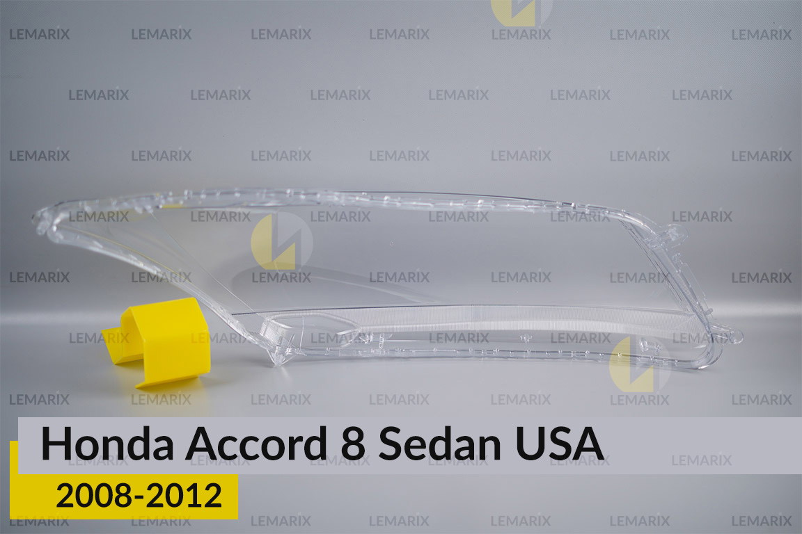 Скло фари Honda Accord 8 Sedan USA (2008-2012) ліве