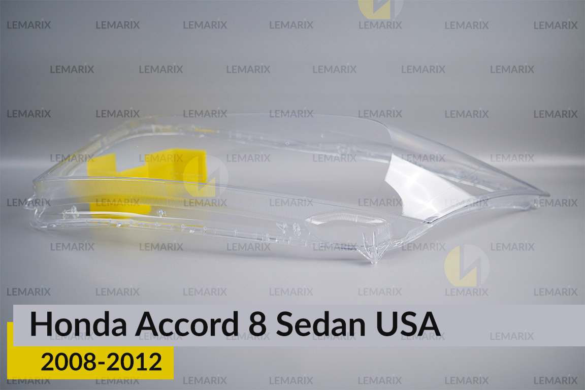 Скло фари Honda Accord 8 Sedan USA (2008-2012) ліве