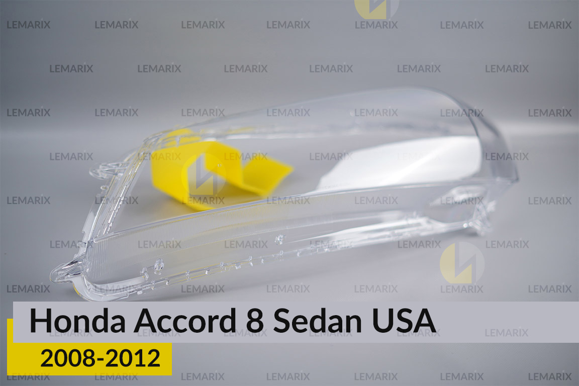 Скло фари Honda Accord 8 Sedan USA (2008-2012) ліве