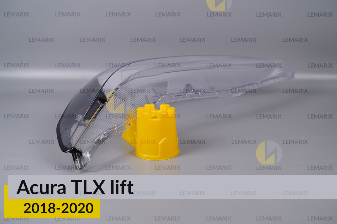 Скло фари Acura TLX (2018-2020) рест ліве