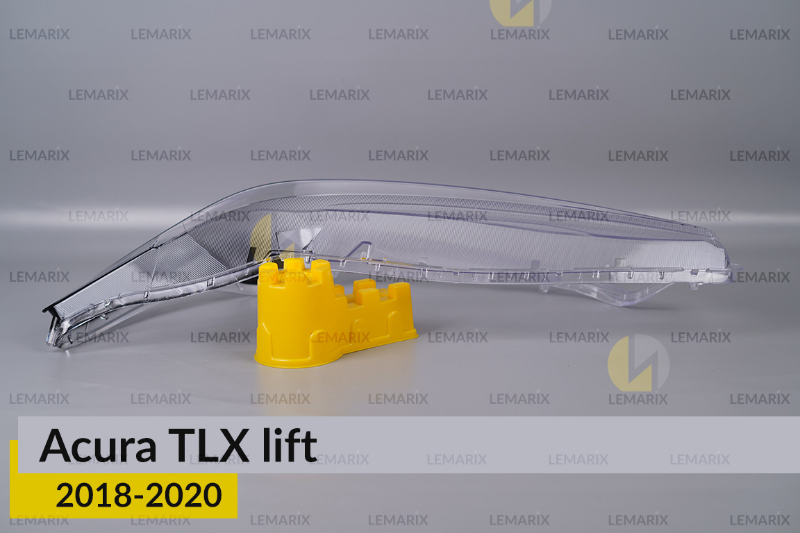Скло фари Acura TLX (2018-2020) рест ліве