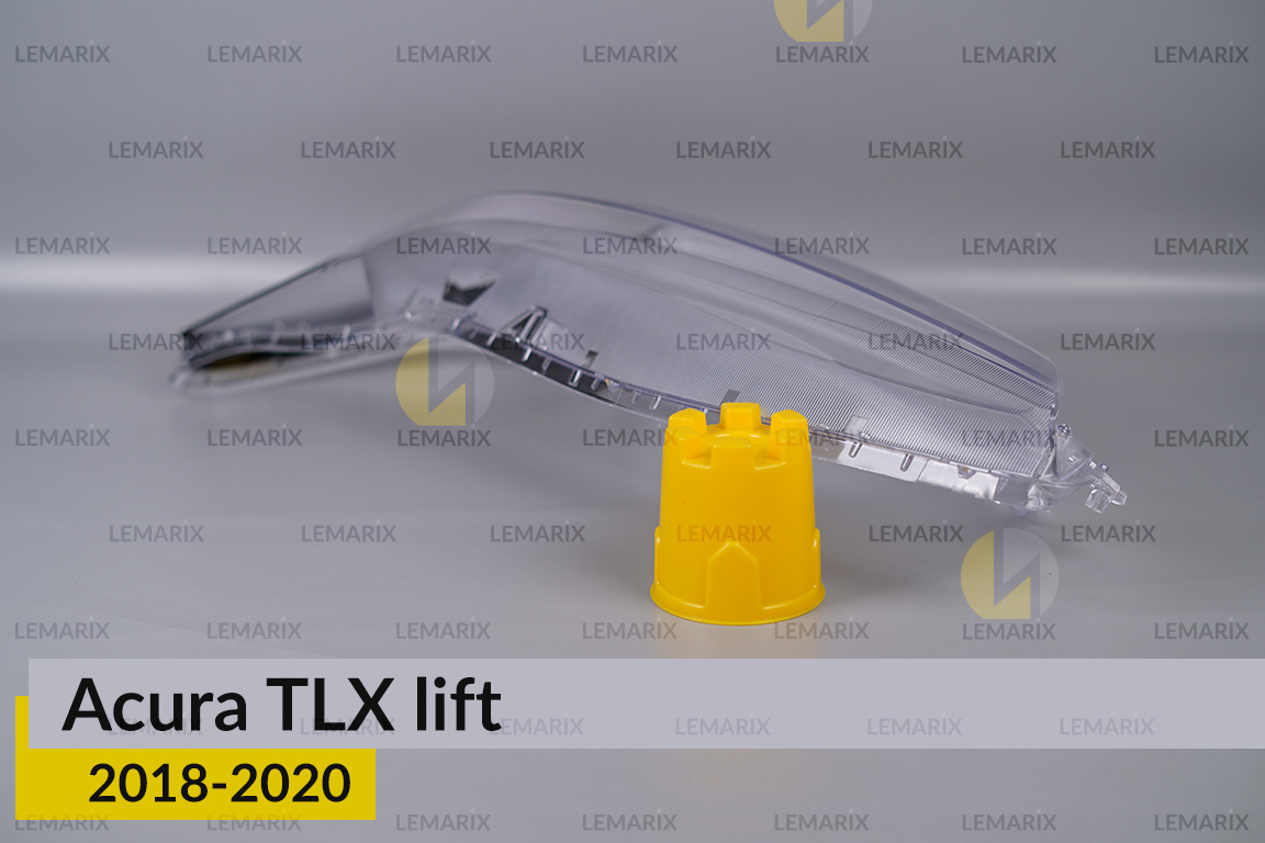 Скло фари Acura TLX (2018-2020) рест ліве