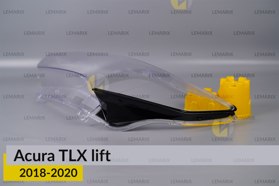 Скло фари Acura TLX (2018-2020) рест ліве