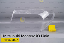 Стекло фары Mitsubishi Montero iO Pinin (1996-2007) левое