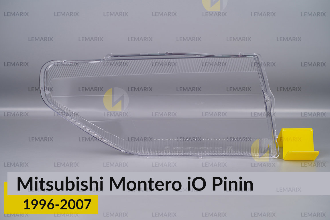Скло фари Mitsubishi Montero iO Pinin (1996-2007) ліве