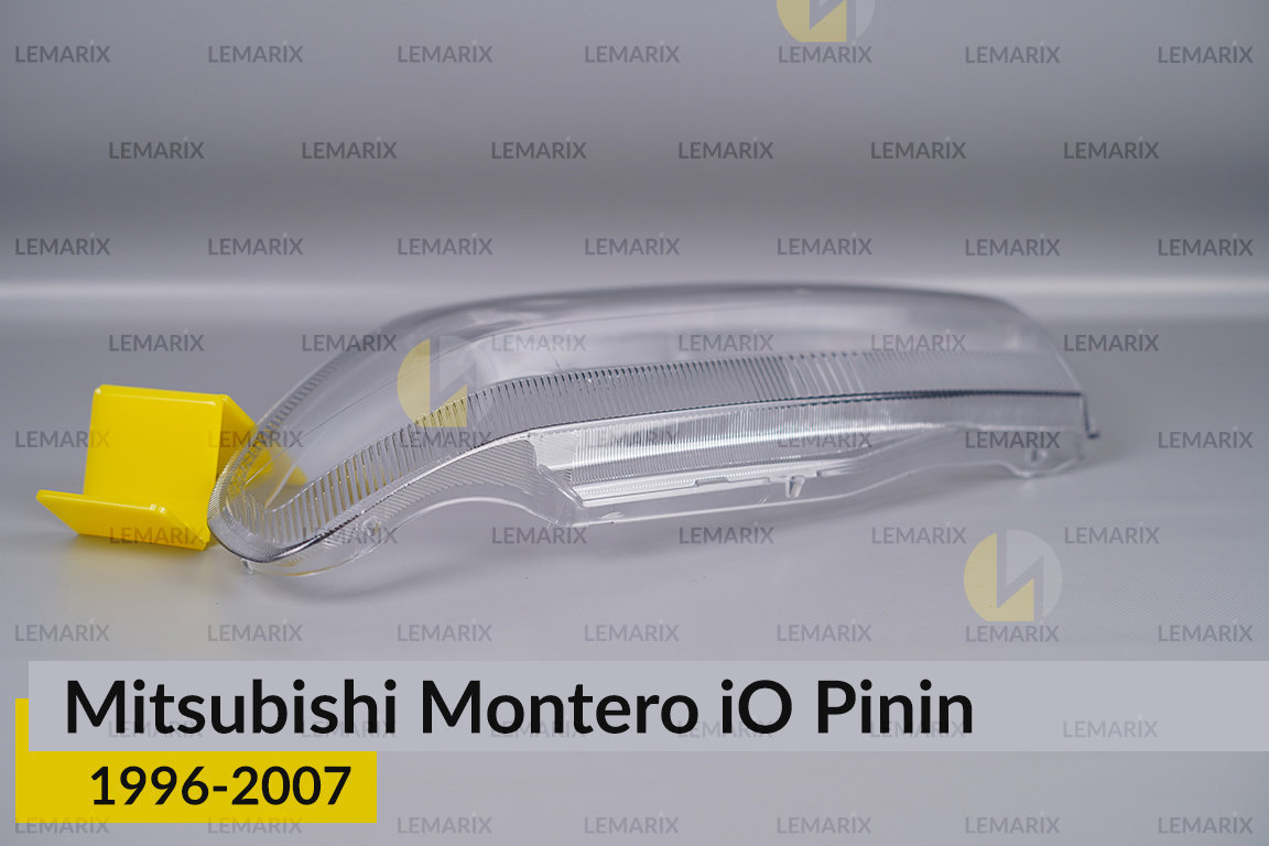 Скло фари Mitsubishi Montero iO Pinin (1996-2007) ліве