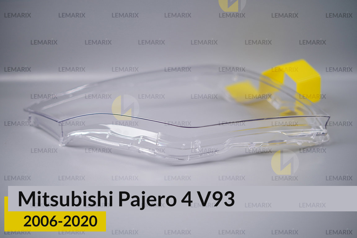 Скло фари Mitsubishi Pajero 4 V93 (2006-2020) праве