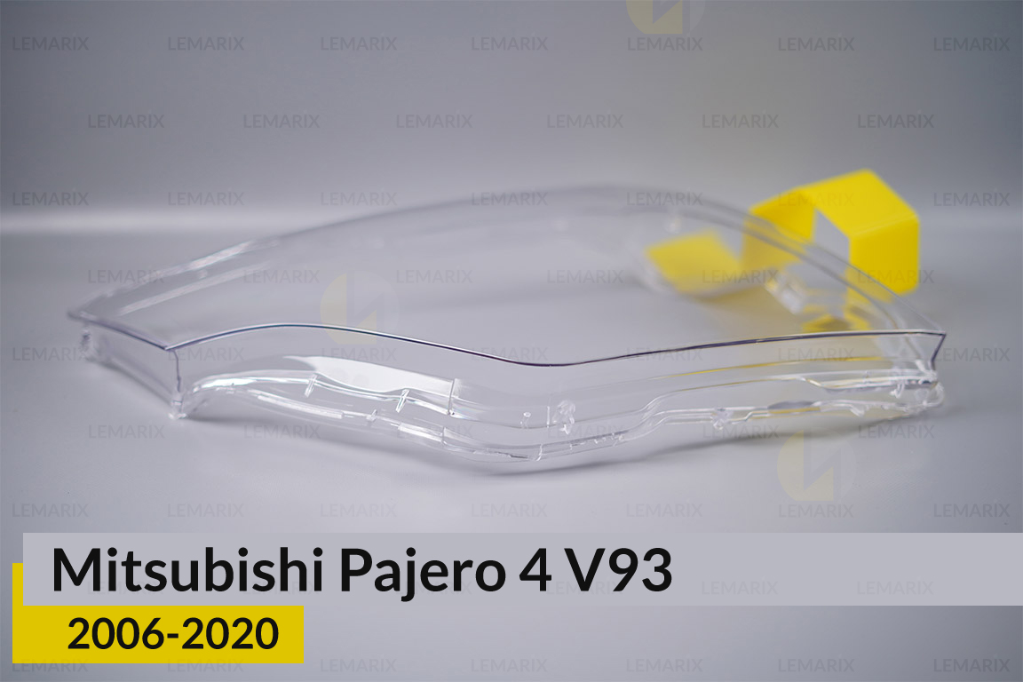 Скло фари Mitsubishi Pajero 4 V93 (2006-2020) праве