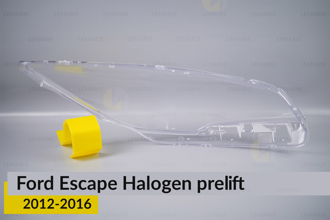 Скло фари Ford Escape Halogen (2012-2016) дорест ліве