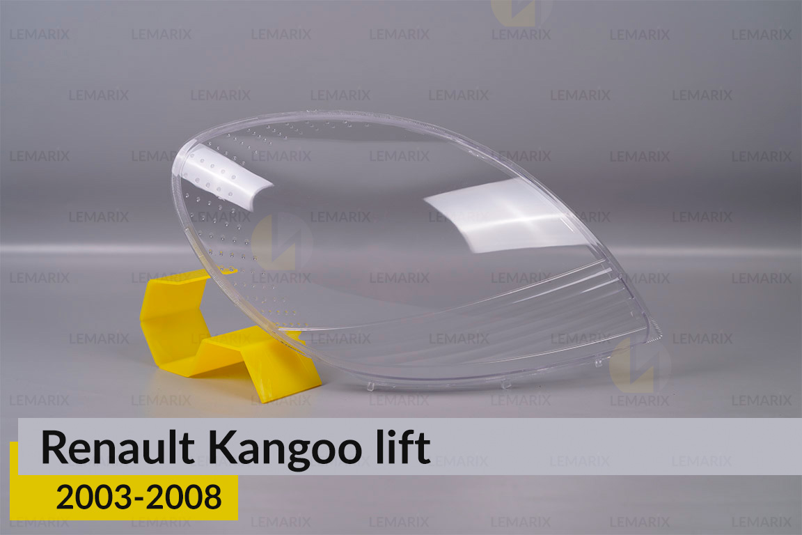 Скло фари Renault Kangoo (2003-2008) рест праве