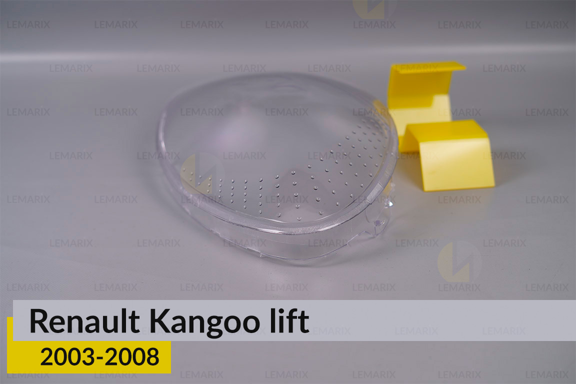 Скло фари Renault Kangoo (2003-2008) рест праве