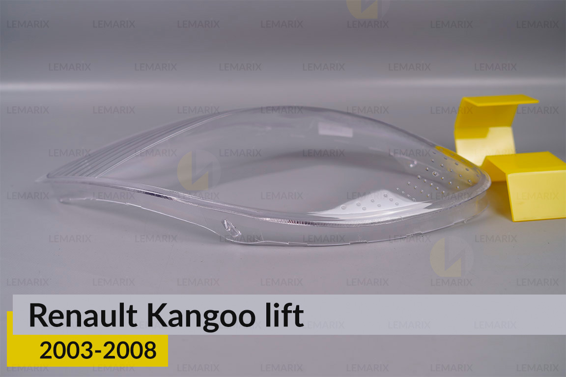 Скло фари Renault Kangoo (2003-2008) рест праве