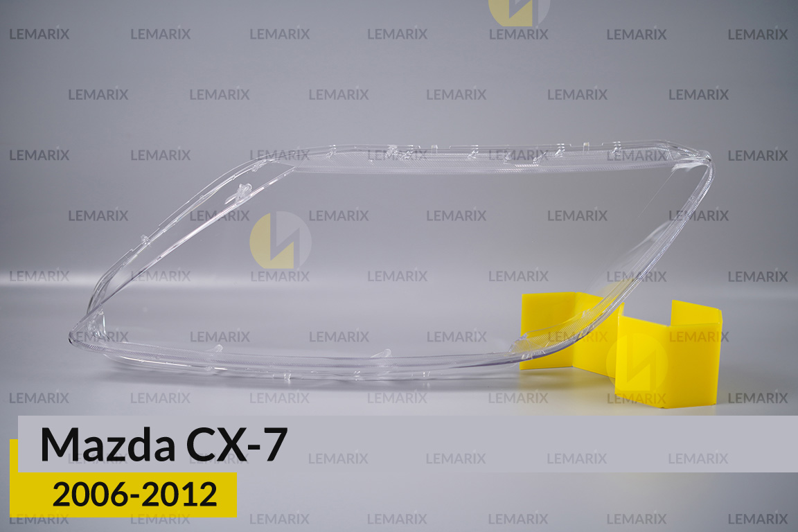 Скло фари Mazda CX-7 (2006-2012) ліве