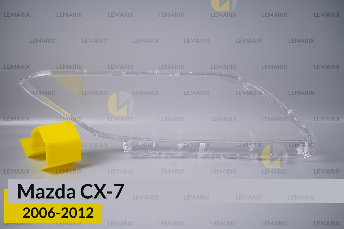Скло фари Mazda CX-7 (2006-2012) ліве