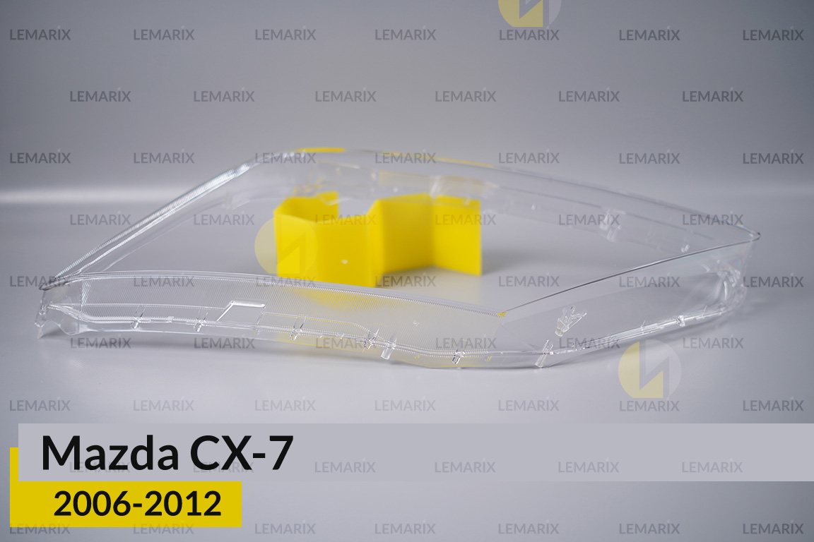 Скло фари Mazda CX-7 (2006-2012) ліве