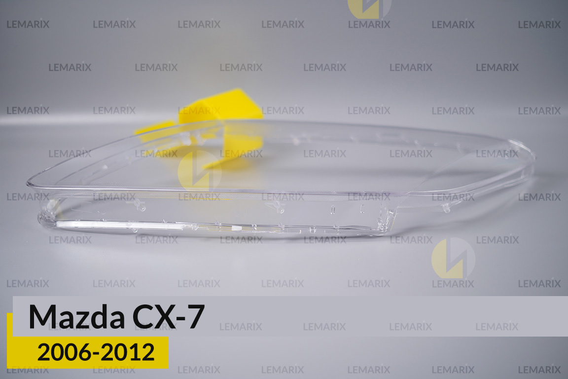 Скло фари Mazda CX-7 (2006-2012) ліве