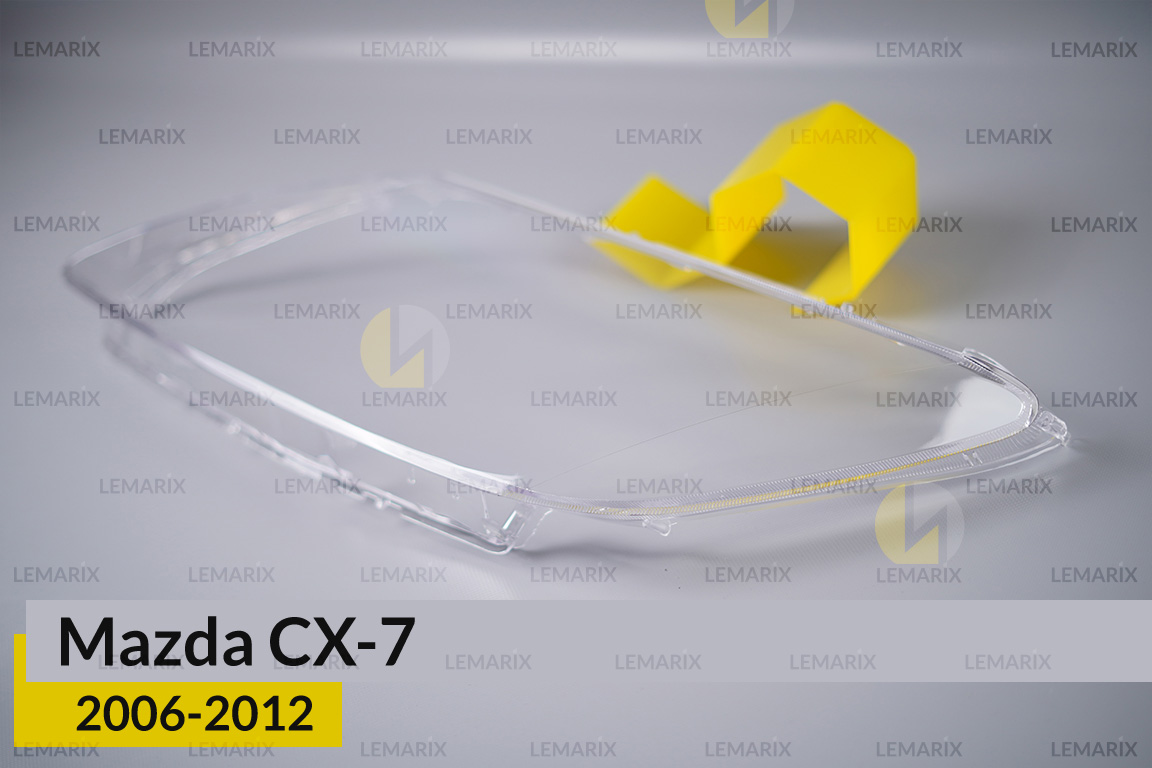 Скло фари Mazda CX-7 (2006-2012) ліве